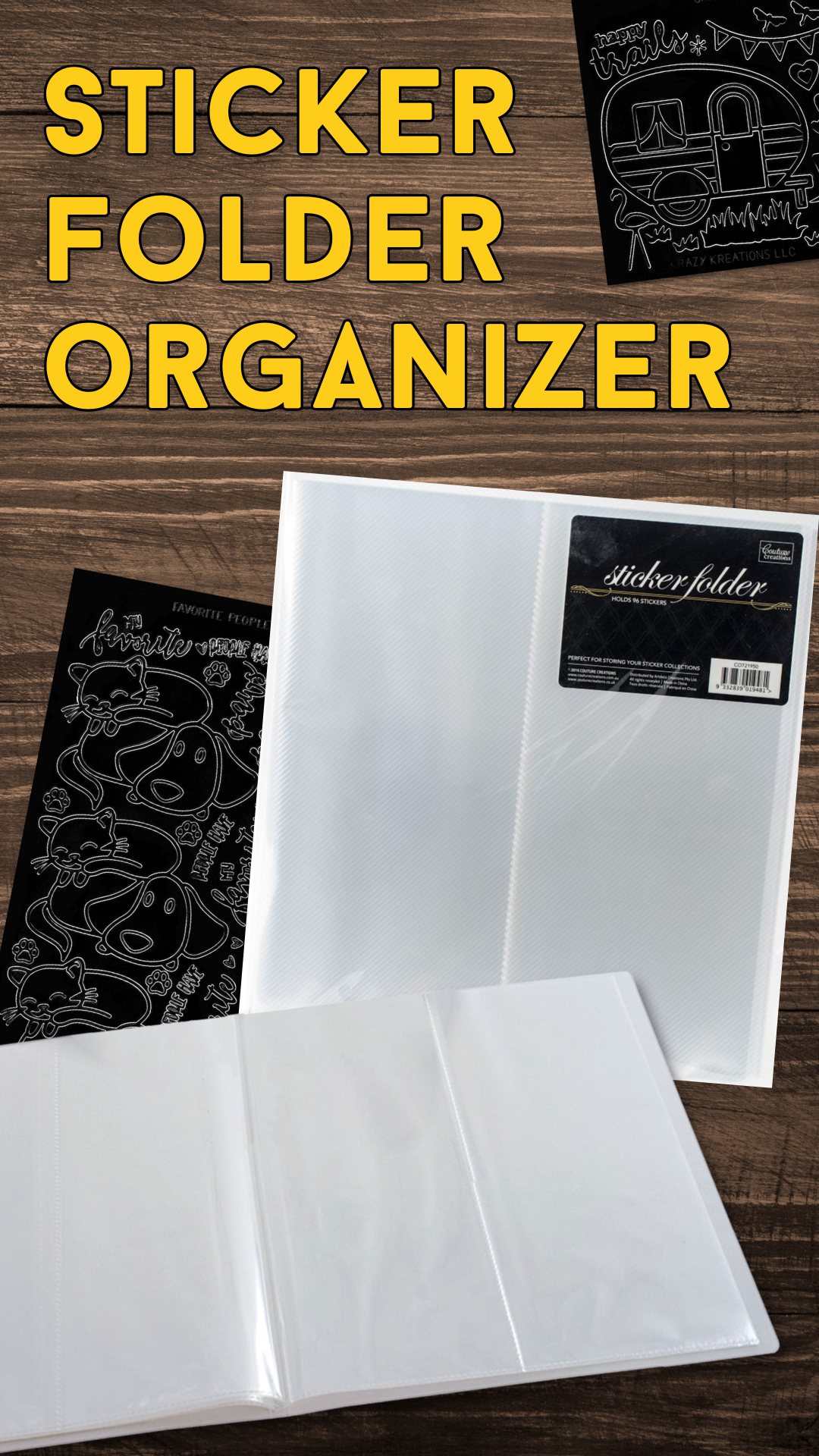 Sticker Folder Organizer Short Video